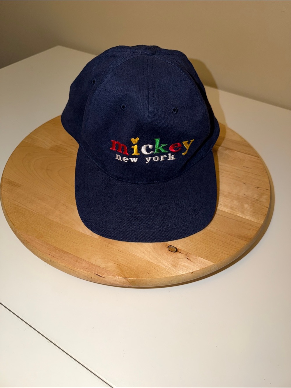 Disney Mickey New York Navy Baseball Hat